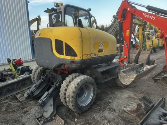 Wacker Neuson 9503-2 Volée variable - Escavadeira de rodas: foto 3 Wacker Neuson 9503-2 Volée variable - Escavadeira de rodas: foto 3