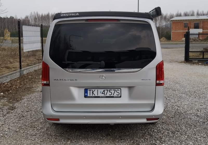Minibus, Furgão de passageiros Mercedes-Benz V klasa Marco Polo 4matic: foto 10