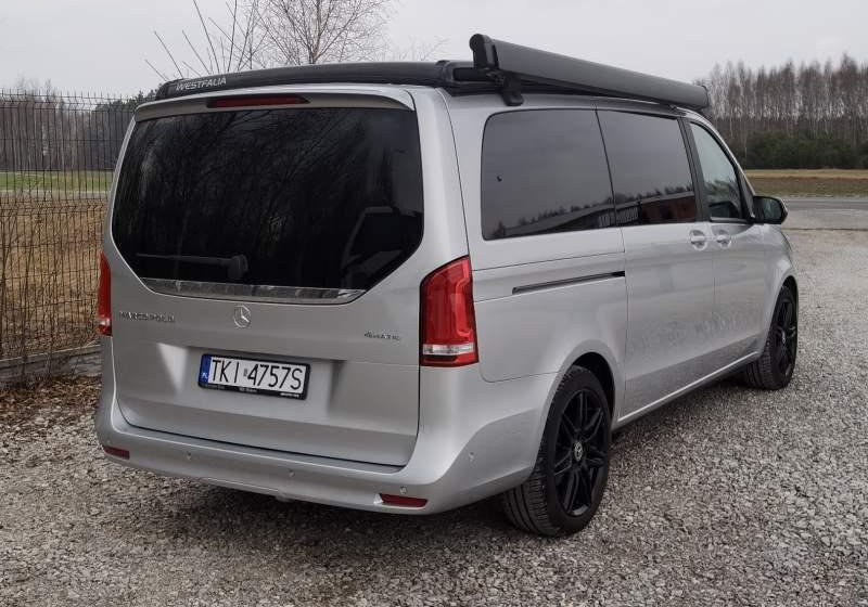 Minibus, Furgão de passageiros Mercedes-Benz V klasa Marco Polo 4matic: foto 12