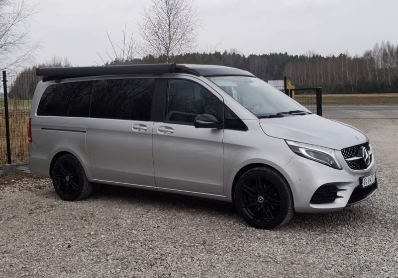 Minibus, Furgão de passageiros Mercedes-Benz V klasa Marco Polo 4matic: foto 9