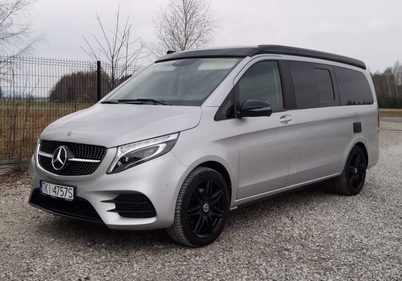 Minibus, Furgão de passageiros Mercedes-Benz V klasa Marco Polo 4matic: foto 6
