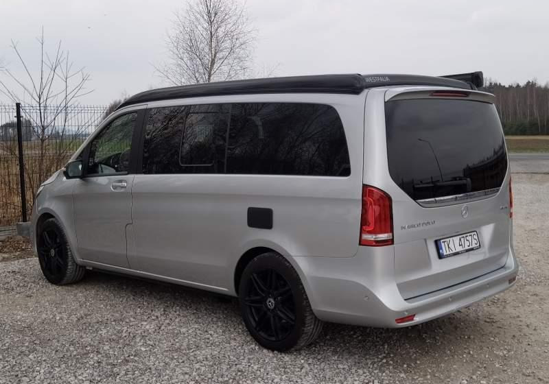 Minibus, Furgão de passageiros Mercedes-Benz V klasa Marco Polo 4matic: foto 7