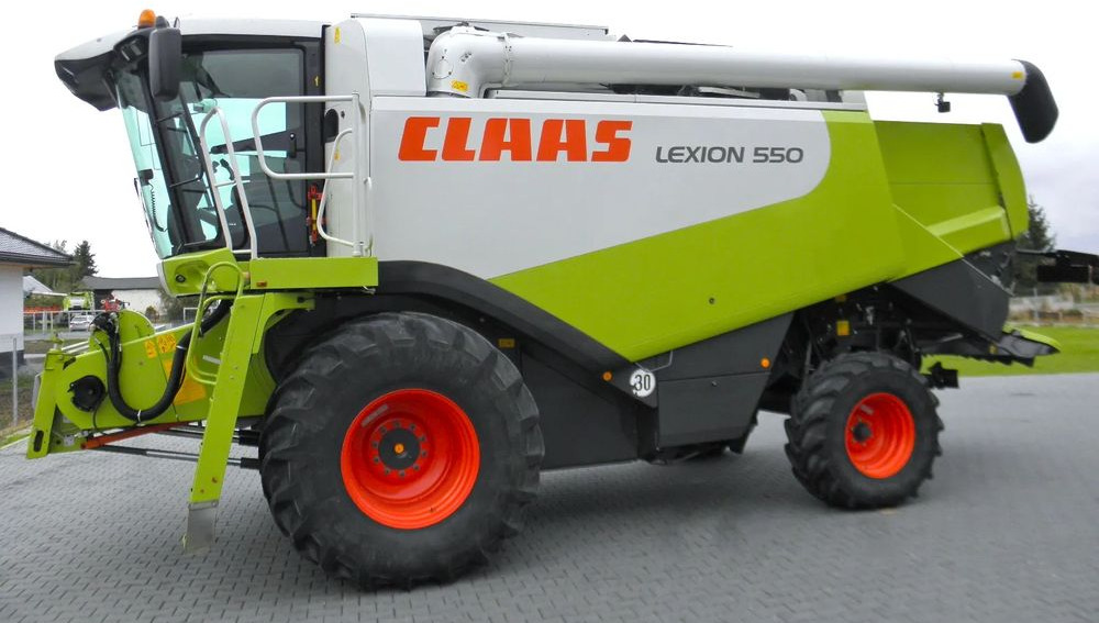 Claas Lexion 550 2005 Rok, heder V750, Najbogatsza Wersja, Nie Malowany, Stan Idealny - Ceifeira debulhadora: foto 2 Claas Lexion 550 2005 Rok, heder V750, Najbogatsza Wersja, Nie Malowany, Stan Idealny - Ceifeira debulhadora: foto 2