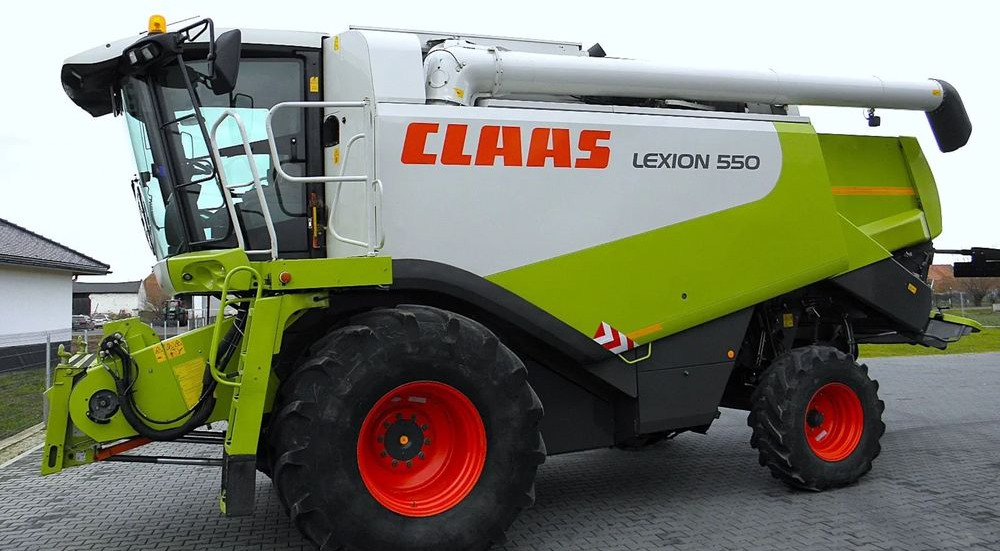 Claas Lexion 550 heder 7,5 Vario, Najbogatsza Wersja, Nie Malowany, Stan Bardzo Dobry - Ceifeira debulhadora: foto 5 Claas Lexion 550 heder 7,5 Vario, Najbogatsza Wersja, Nie Malowany, Stan Bardzo Dobry - Ceifeira debulhadora: foto 5