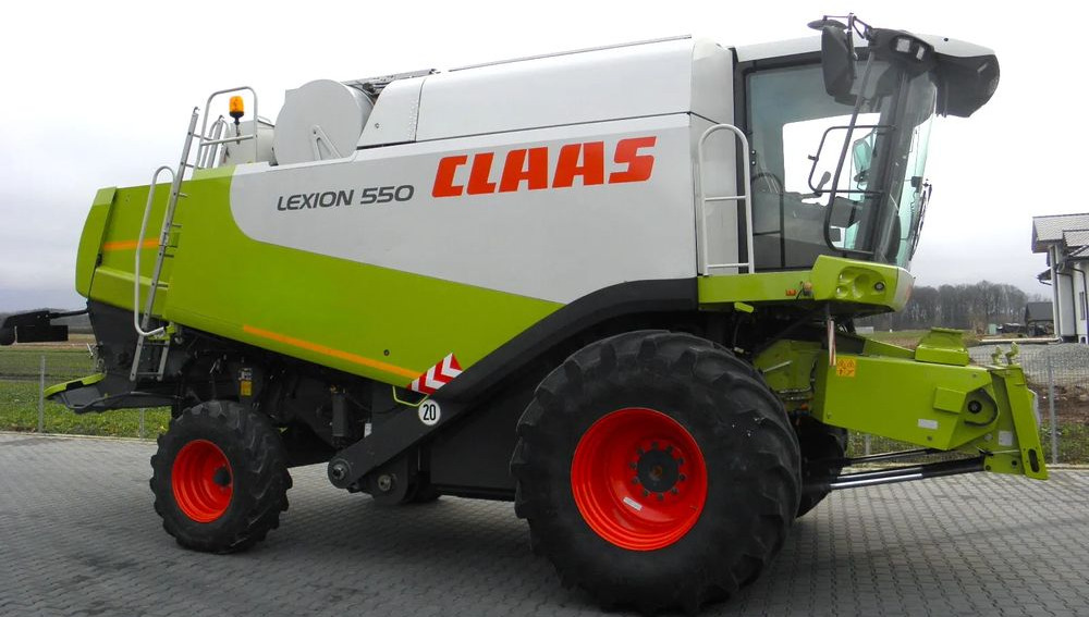 Claas Lexion 550 heder 7,5 Vario, Najbogatsza Wersja, Nie Malowany, Stan Bardzo Dobry - Ceifeira debulhadora: foto 4 Claas Lexion 550 heder 7,5 Vario, Najbogatsza Wersja, Nie Malowany, Stan Bardzo Dobry - Ceifeira debulhadora: foto 4