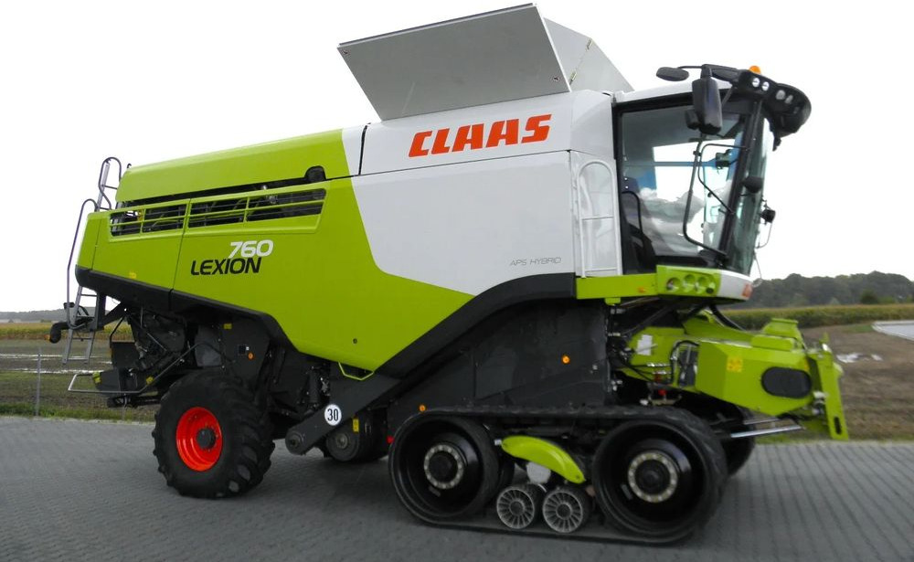 Claas Lexion 760 Terra Trac 2015 Rok, 1900 motgodzin, Heder V 930 2019 Rok, Najbogatsza Wersja, Nie Malowany, Stan Idealny - Ceifeira debulhadora: foto 1 Claas Lexion 760 Terra Trac 2015 Rok, 1900 motgodzin, Heder V 930 2019 Rok, Najbogatsza Wersja, Nie Malowany, Stan Idealny - Ceifeira debulhadora: foto 1