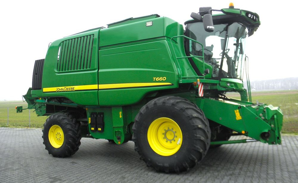 John Deere T 660 2012 Rok, heder 7,6m, Nowsza Wersja, Nie Malowany, Stan Bardzo Dobry - Ceifeira debulhadora: foto 4 John Deere T 660 2012 Rok, heder 7,6m, Nowsza Wersja, Nie Malowany, Stan Bardzo Dobry - Ceifeira debulhadora: foto 4