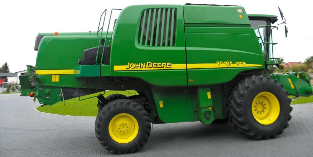 Ceifeira debulhadora John Deere WTS 9640i 2006 Rok , Nowsza Wersja, heder,6,7m, Greenstar, Nie Malowany, Stan Bardzo Dobry: foto 7