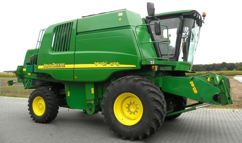 Ceifeira debulhadora John Deere WTS 9640i 2006 Rok , Nowsza Wersja, heder,6,7m, Greenstar, Nie Malowany, Stan Bardzo Dobry: foto 6