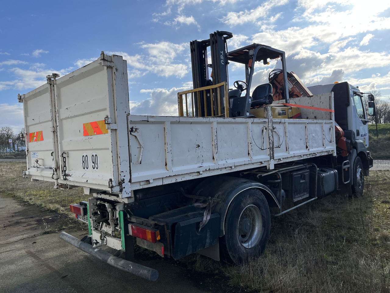 RENAULT Kerax 370dci 4x2 19T benne grue - Camião basculante, Camião grua: foto 4 RENAULT Kerax 370dci 4x2 19T benne grue - Camião basculante, Camião grua: foto 4