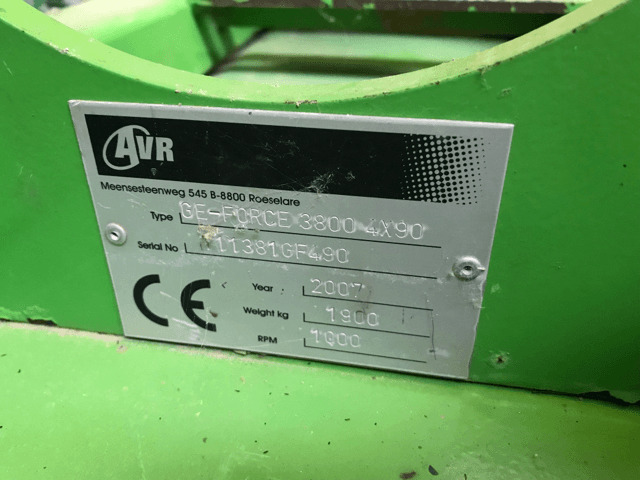AVR GE FORCE 3800 - Máquina para batata: foto 4 AVR GE FORCE 3800 - Máquina para batata: foto 4
