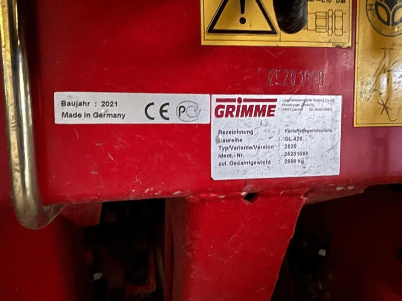 GRIMME GL420 - Semeador de batatas: foto 5 GRIMME GL420 - Semeador de batatas: foto 5