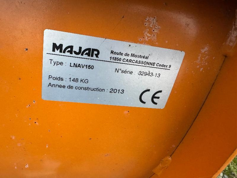 MAJAR LNAV150 - Lâmina limpa-neves: foto 4 MAJAR LNAV150 - Lâmina limpa-neves: foto 4