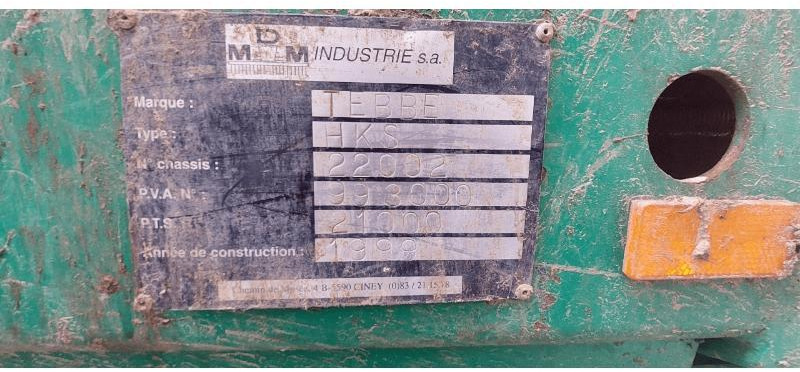 TEBBE HKS - Espalhador de estrume: foto 5 TEBBE HKS - Espalhador de estrume: foto 5