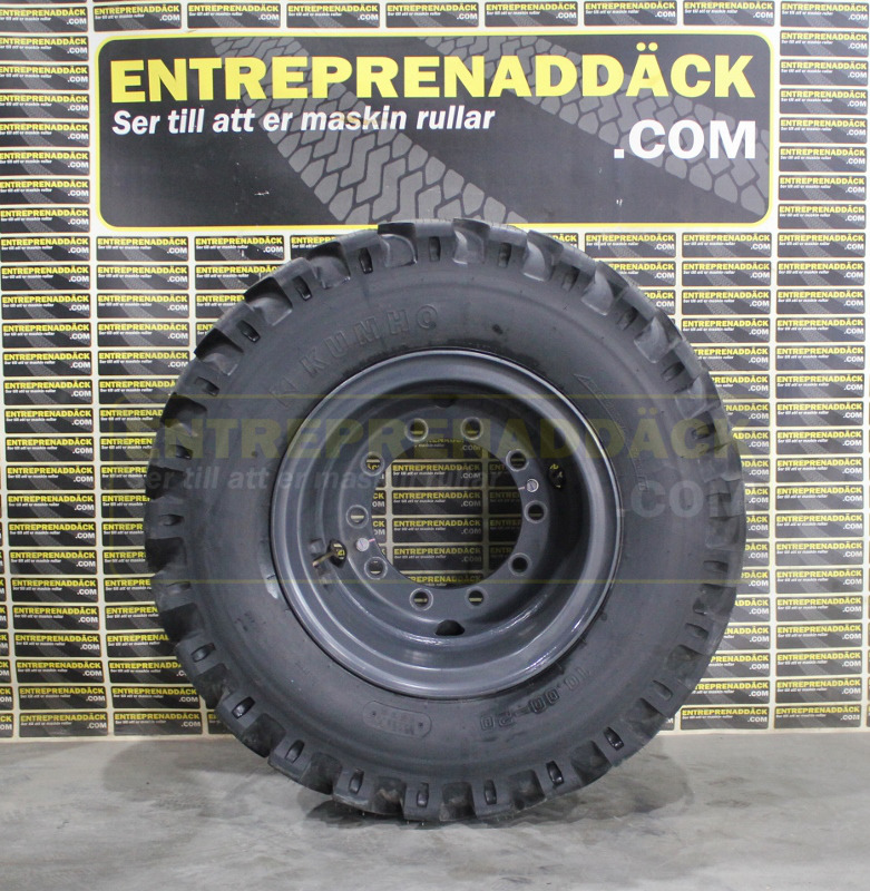Kumho SG7 10.00-20 incl. rim (2-wheels) for Excavator - Roda completa para Escavadeira de rodas: foto 3 Kumho SG7 10.00-20 incl. rim (2-wheels) for Excavator - Roda completa para Escavadeira de rodas: foto 3