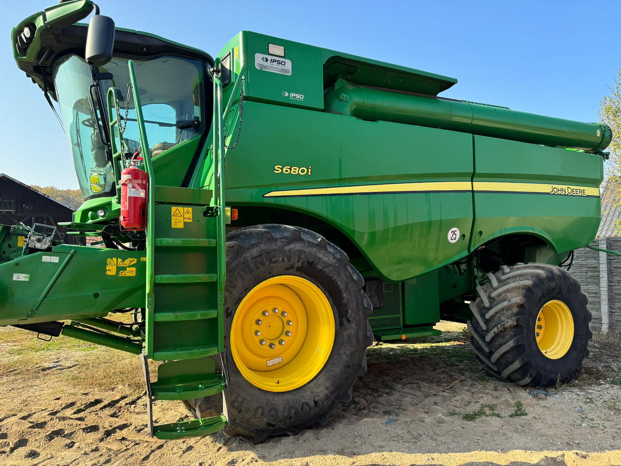John Deere S680i combine + 635X Header + Zurn trailer - Ceifeira debulhadora: foto 2 John Deere S680i combine + 635X Header + Zurn trailer - Ceifeira debulhadora: foto 2