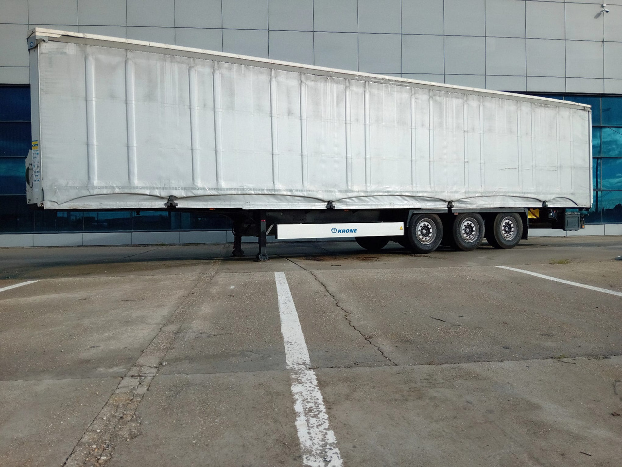 Krone Sliding Tarpaulin Semi-trailer Standard, TOP ! - Semi-reboque de lona: foto 1 Krone Sliding Tarpaulin Semi-trailer Standard, TOP ! - Semi-reboque de lona: foto 1