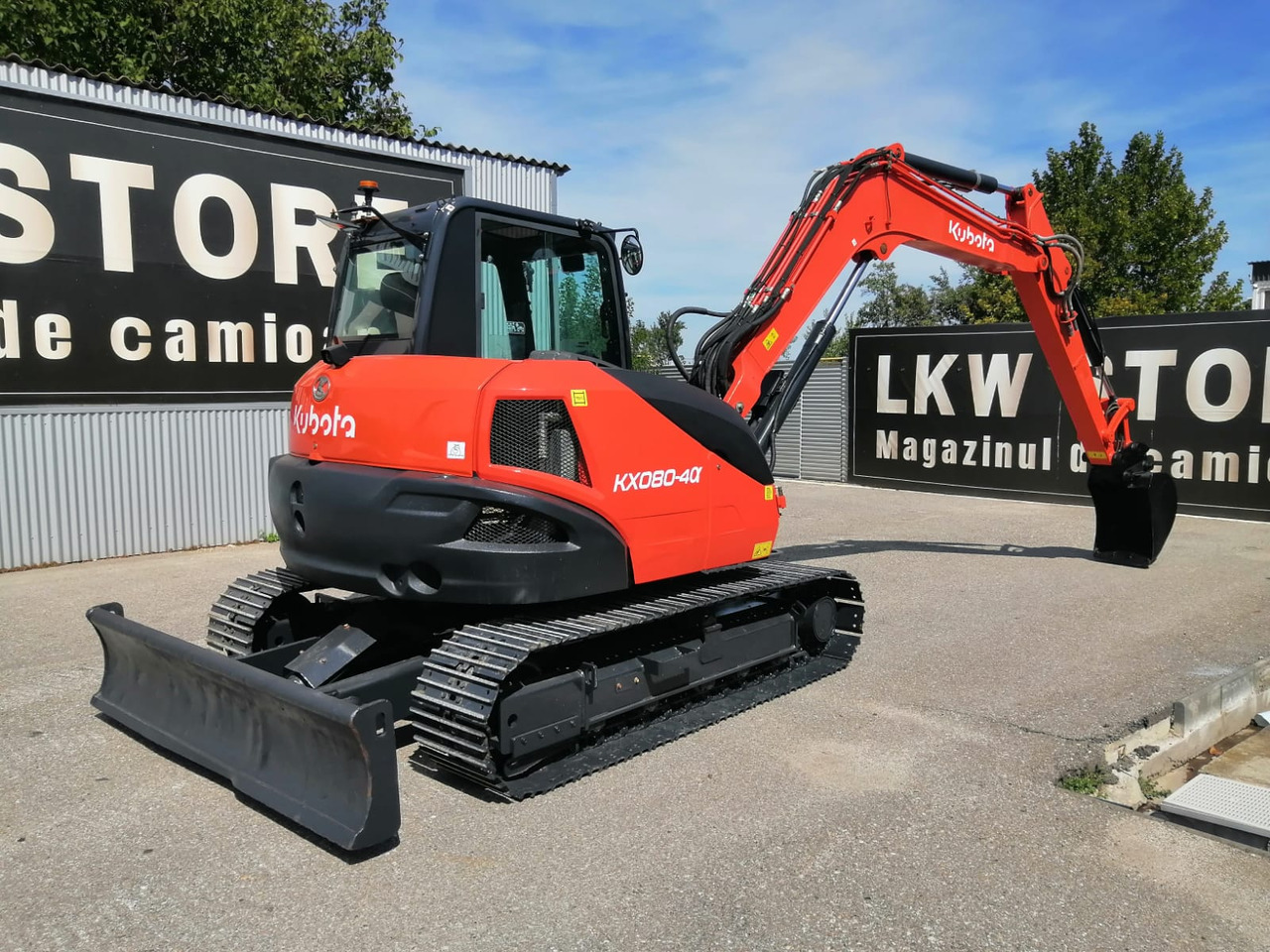 Kubota KX080-4A2 Excavator, TOP !!! - Mini escavadeira: foto 4 Kubota KX080-4A2 Excavator, TOP !!! - Mini escavadeira: foto 4