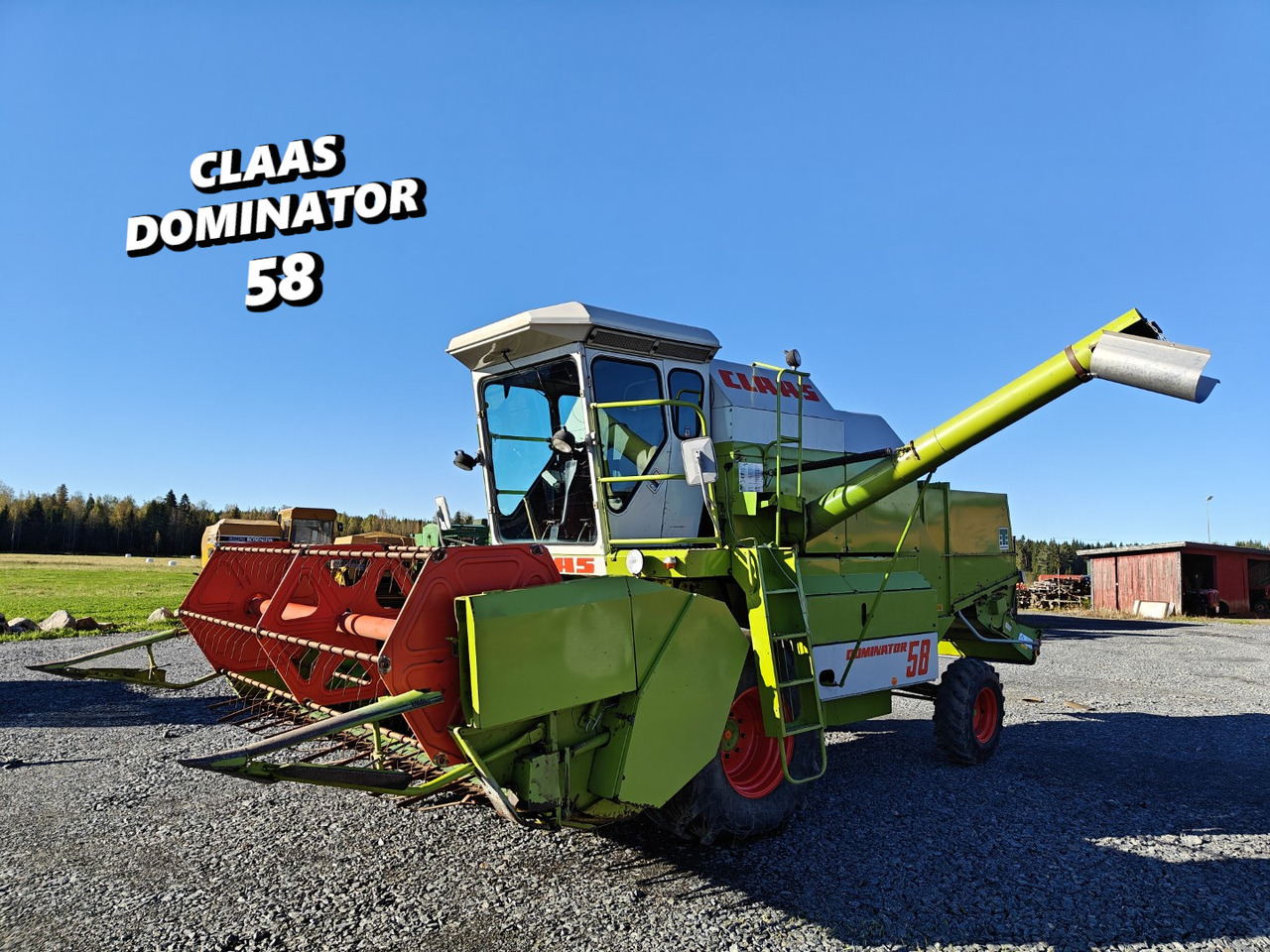 CLAAS Dominator 58 - Ceifeira debulhadora: foto 1 CLAAS Dominator 58 - Ceifeira debulhadora: foto 1