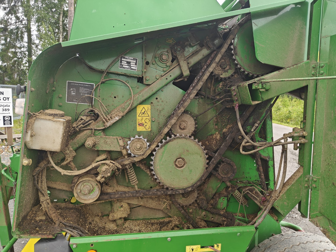 Ceifeira debulhadora JOHN DEERE Pyöröpaalain 575: foto 9