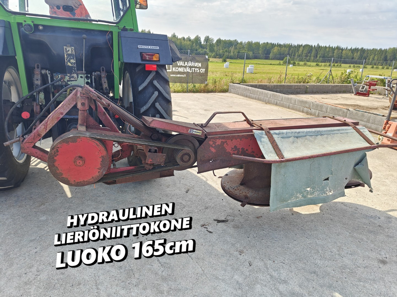 Luoko 165cm lieriöniittokone - hydraulinen - Gadanheira: foto 1 Luoko 165cm lieriöniittokone - hydraulinen - Gadanheira: foto 1