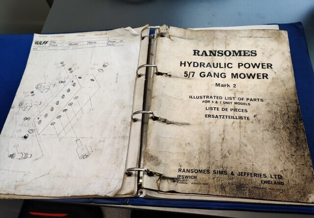 Triturador de martelos Ransomes kelaleikkuri 465cm hydraulinen - VIDEO: foto 18