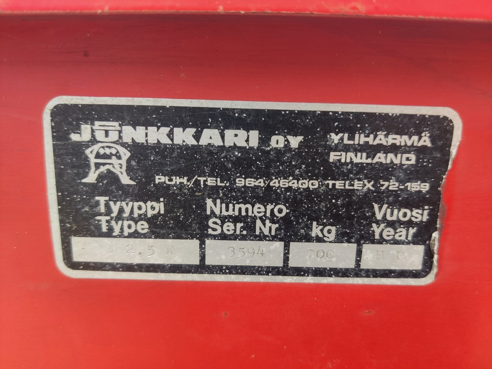 Simulta Junkkari 250cm kiekkovantailla - Semeadora combinada: foto 5 Simulta Junkkari 250cm kiekkovantailla - Semeadora combinada: foto 5