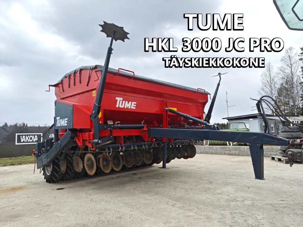 Tume HKL 3000 JC Pro Täyskiekkokone - Semeadora combinada: foto 1 Tume HKL 3000 JC Pro Täyskiekkokone - Semeadora combinada: foto 1