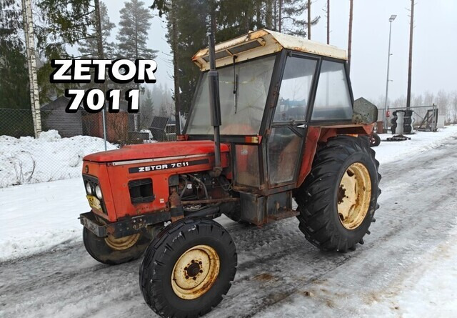 Zetor 7011 traktori - Trator: foto 1 Zetor 7011 traktori - Trator: foto 1