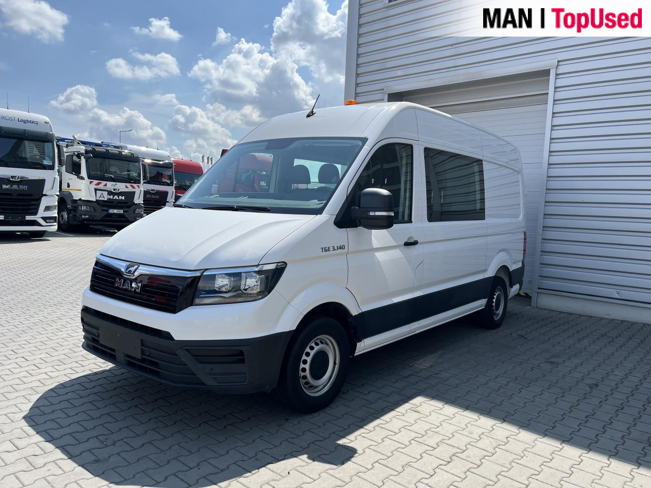 MAN TGE 3.140 4X2F SB kombi - Furgão: foto 1 MAN TGE 3.140 4X2F SB kombi - Furgão: foto 1
