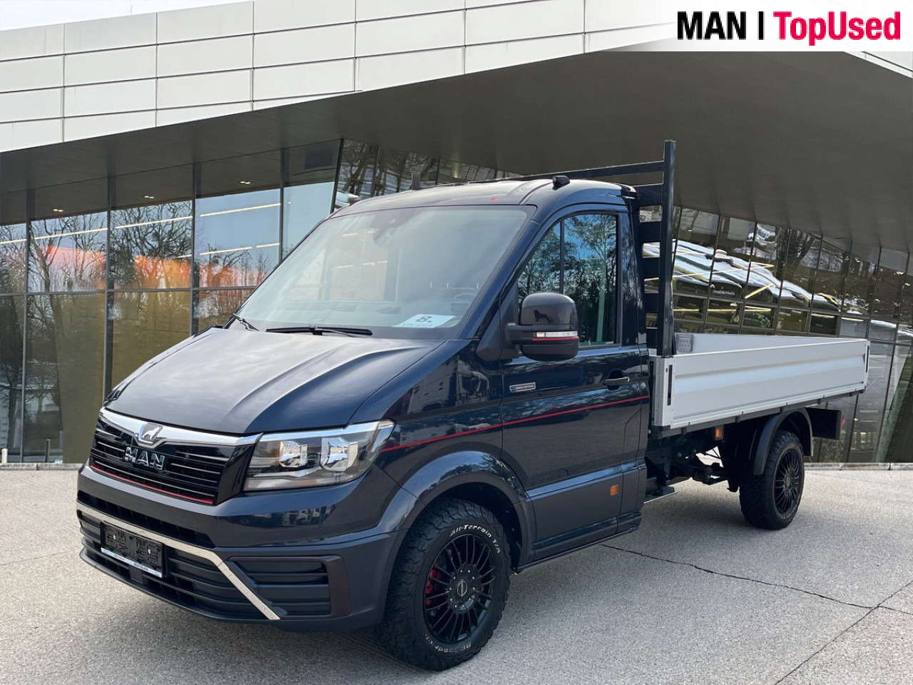 MAN TGE 3.180 4X4 Individual SB, Automatic, Flat bed - Carrinha de caixa aberta: foto 1 MAN TGE 3.180 4X4 Individual SB, Automatic, Flat bed - Carrinha de caixa aberta: foto 1