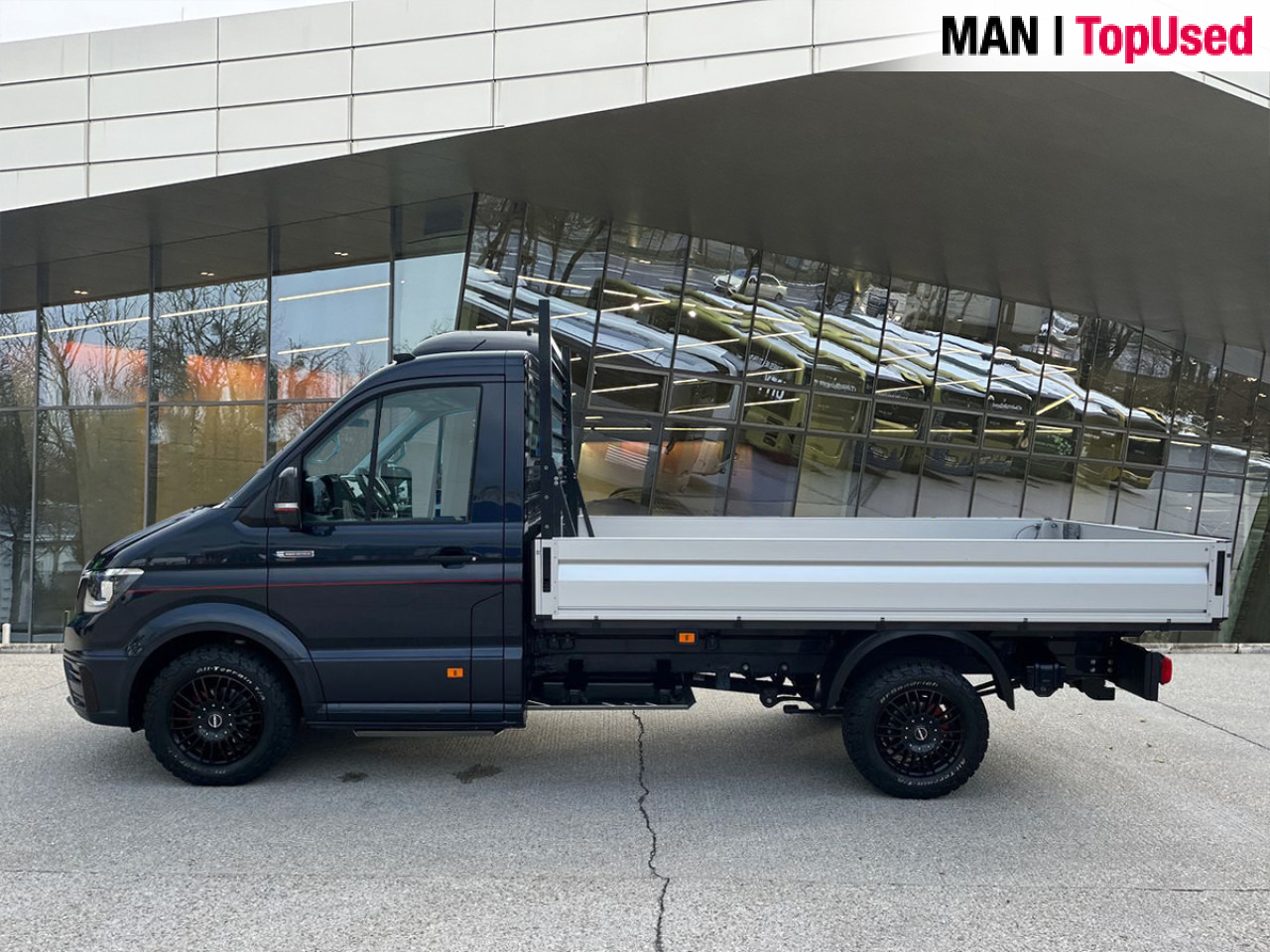 MAN TGE 3.180 4X4 Individual SB, Automatic, Flat bed - Carrinha de caixa aberta: foto 3 MAN TGE 3.180 4X4 Individual SB, Automatic, Flat bed - Carrinha de caixa aberta: foto 3