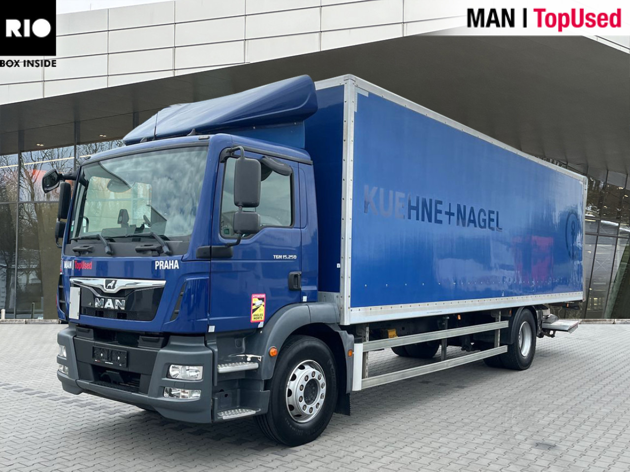 MAN TGM 15.250 4X2 BL Euro6 Klima ZV - Camião furgão: foto 1 MAN TGM 15.250 4X2 BL Euro6 Klima ZV - Camião furgão: foto 1