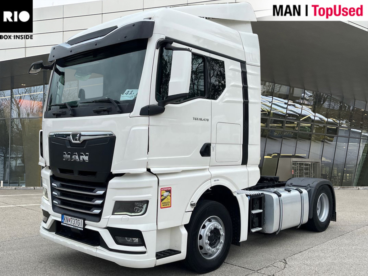 MAN TGX 18.470 4x2 BL SA Euro6 Klima Luftfeder ZV - Tractor: foto 1 MAN TGX 18.470 4x2 BL SA Euro6 Klima Luftfeder ZV - Tractor: foto 1