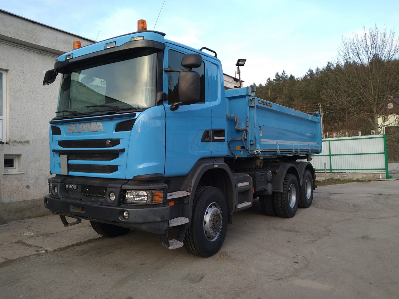 Scania G400 6x6 S3 Meiller-Kipper - Camião: foto 1 Scania G400 6x6 S3 Meiller-Kipper - Camião: foto 1