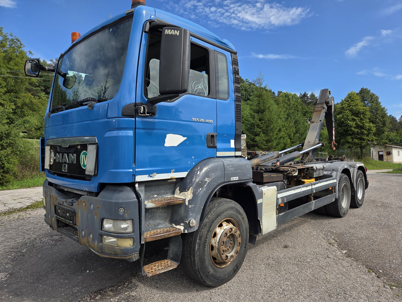 MAN TGS 26.400 6X4BB 20 TON abrollkipper - Camião polibenne: foto 1 MAN TGS 26.400 6X4BB 20 TON abrollkipper - Camião polibenne: foto 1