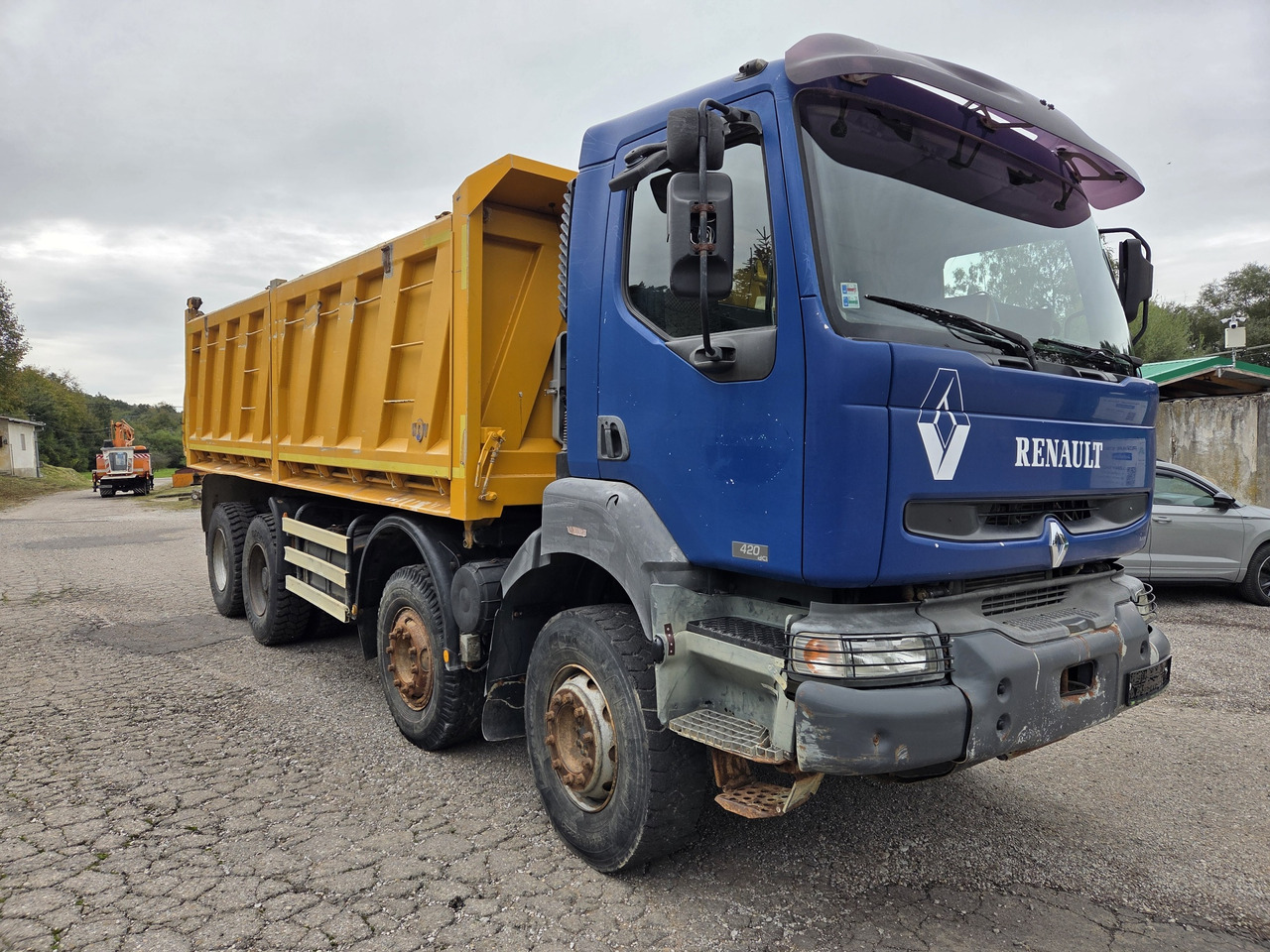 RENAULT KERAX 420.40 PR 8X4 3way tipper Bordamtik - Camião basculante: foto 3 RENAULT KERAX 420.40 PR 8X4 3way tipper Bordamtik - Camião basculante: foto 3