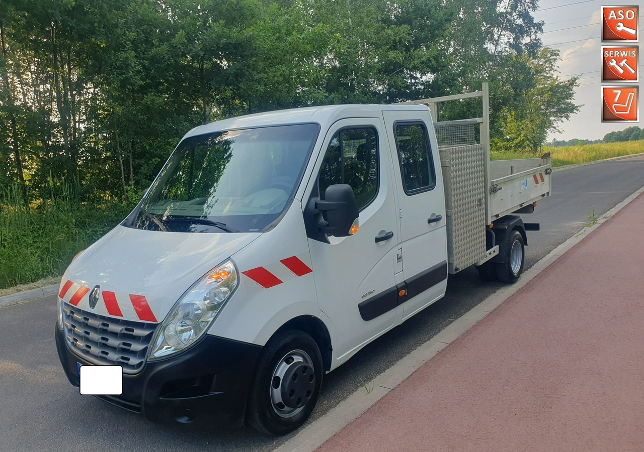 Renault Master kiper*wywrot* 7-osobowy * doka * brygadówka *bliźniaki* - Carrinha basculante: foto 1 Renault Master kiper*wywrot* 7-osobowy * doka * brygadówka *bliźniaki* - Carrinha basculante: foto 1