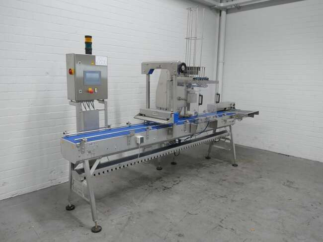 Van Rijn lidding machine lid rollover - Equipamento de processamento de alimentos: foto 1 Van Rijn lidding machine lid rollover - Equipamento de processamento de alimentos: foto 1
