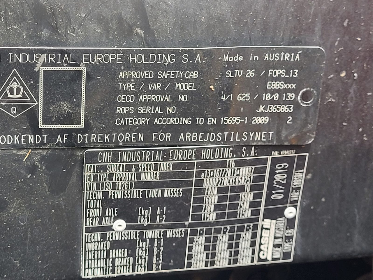 CASE OPTUM 270 CVX - Trator: foto 4 CASE OPTUM 270 CVX - Trator: foto 4