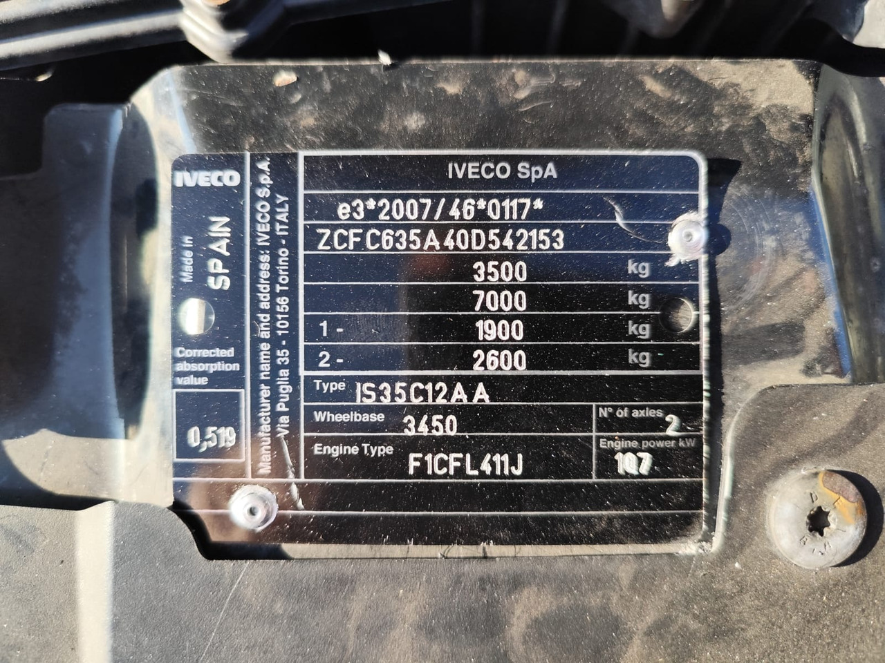 IVECO DAILY 35C15 - Camião grua, Carrinha basculante: foto 2 IVECO DAILY 35C15 - Camião grua, Carrinha basculante: foto 2