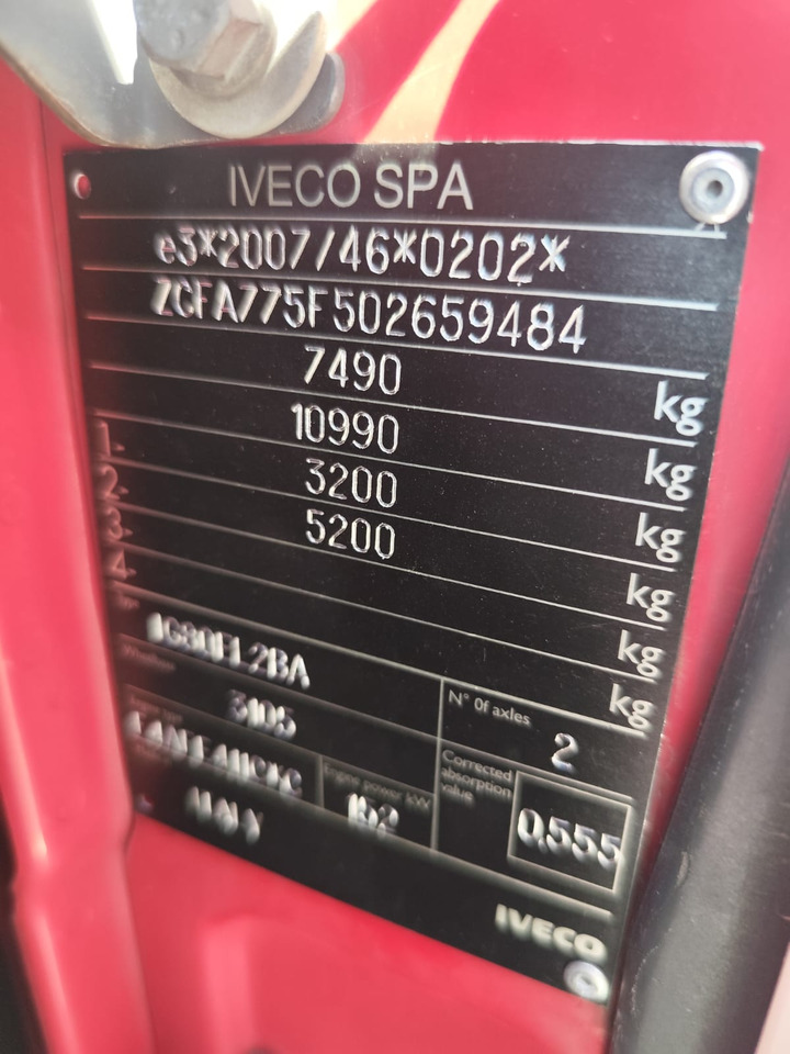 IVECO EUROCARGO 80-190 - Camião chassi: foto 2 IVECO EUROCARGO 80-190 - Camião chassi: foto 2