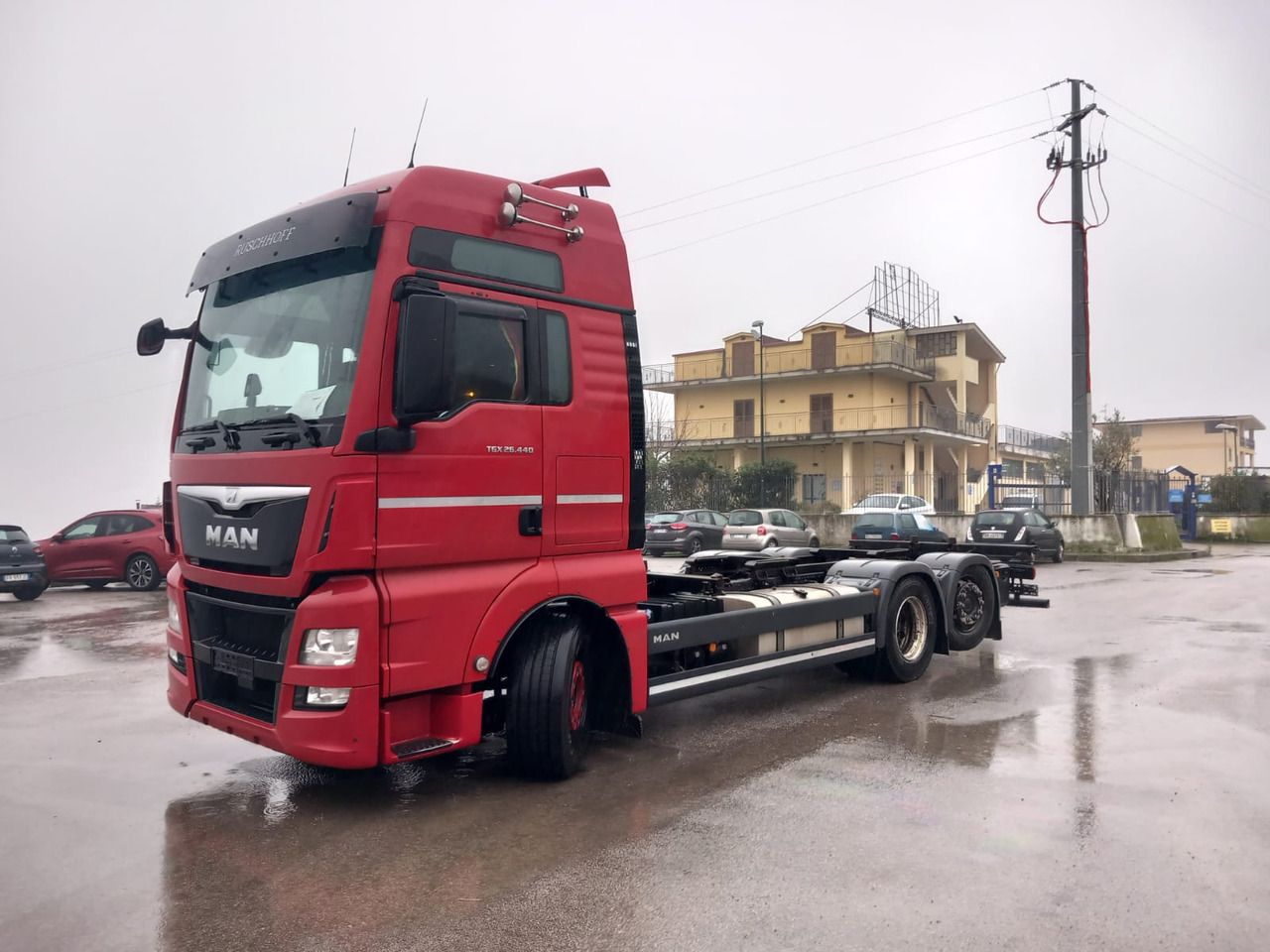 Camião transportador de contêineres/ Caixa móvel MAN TGX 26.440: foto 7