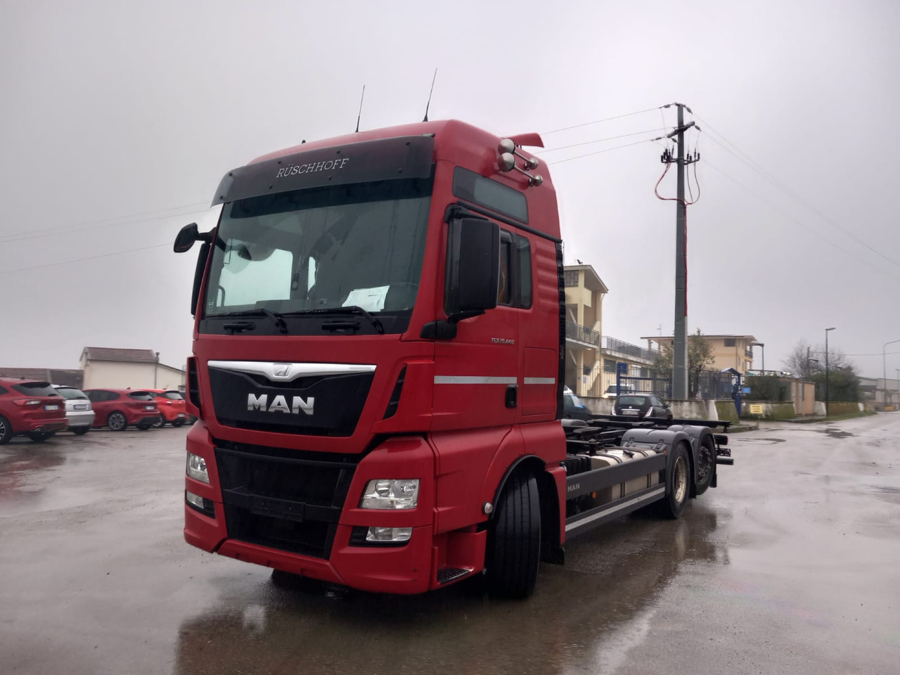 MAN TGX 26.440 - Camião transportador de contêineres/ Caixa móvel: foto 1 MAN TGX 26.440 - Camião transportador de contêineres/ Caixa móvel: foto 1