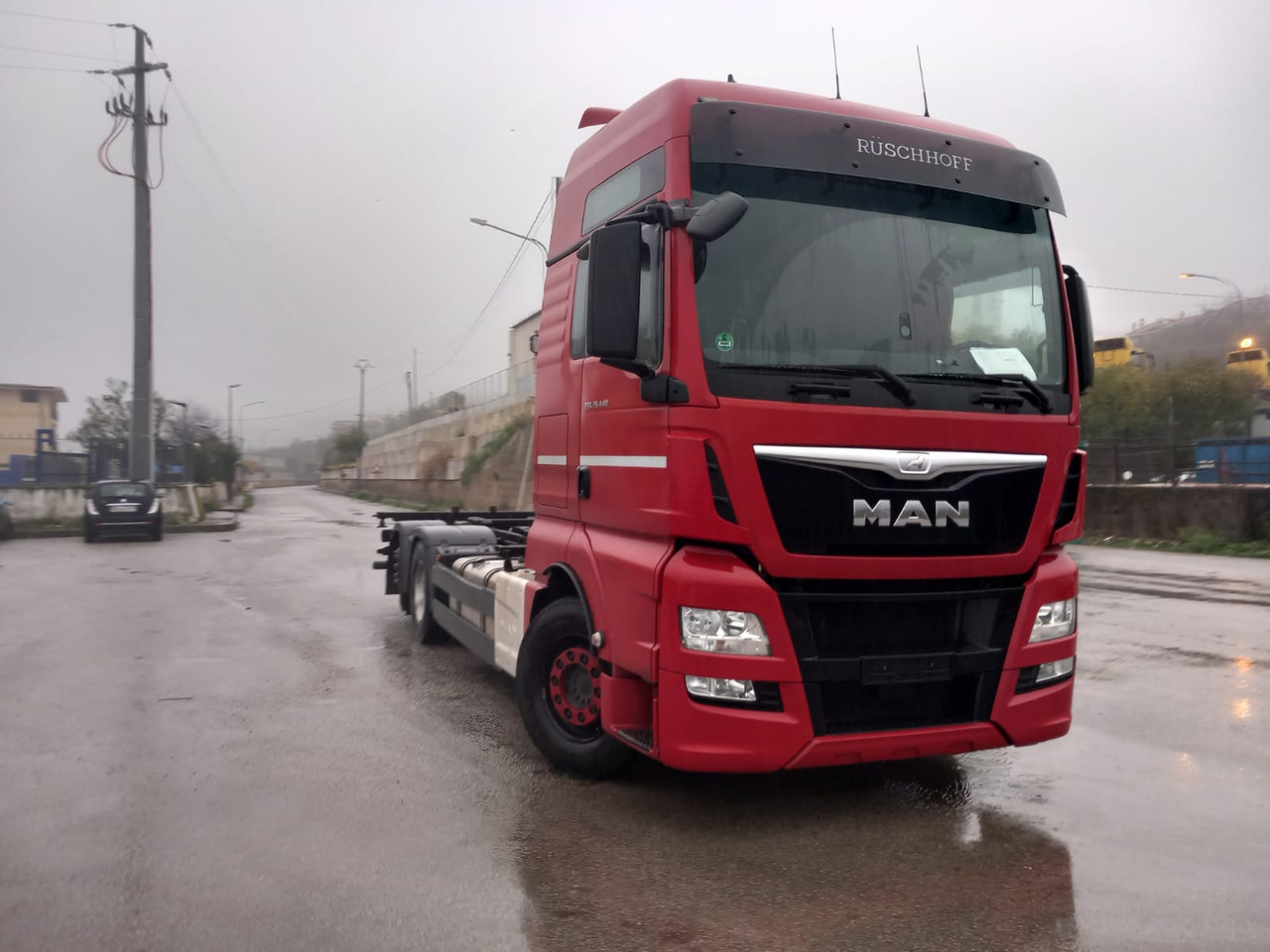 Camião transportador de contêineres/ Caixa móvel MAN TGX 26.440: foto 8