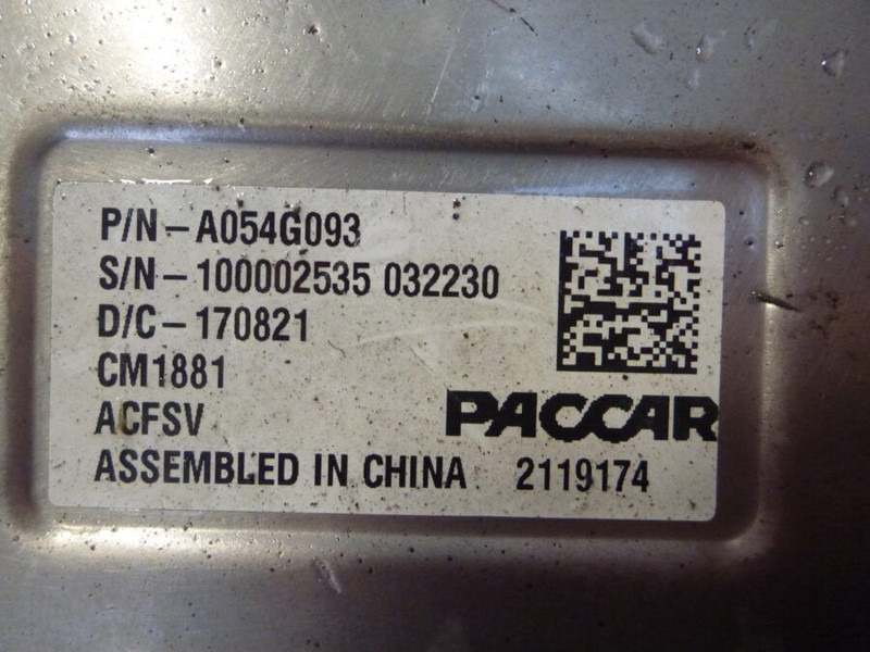 PACCAR ACFSV - Centralina electrónica: foto 2 PACCAR ACFSV - Centralina electrónica: foto 2