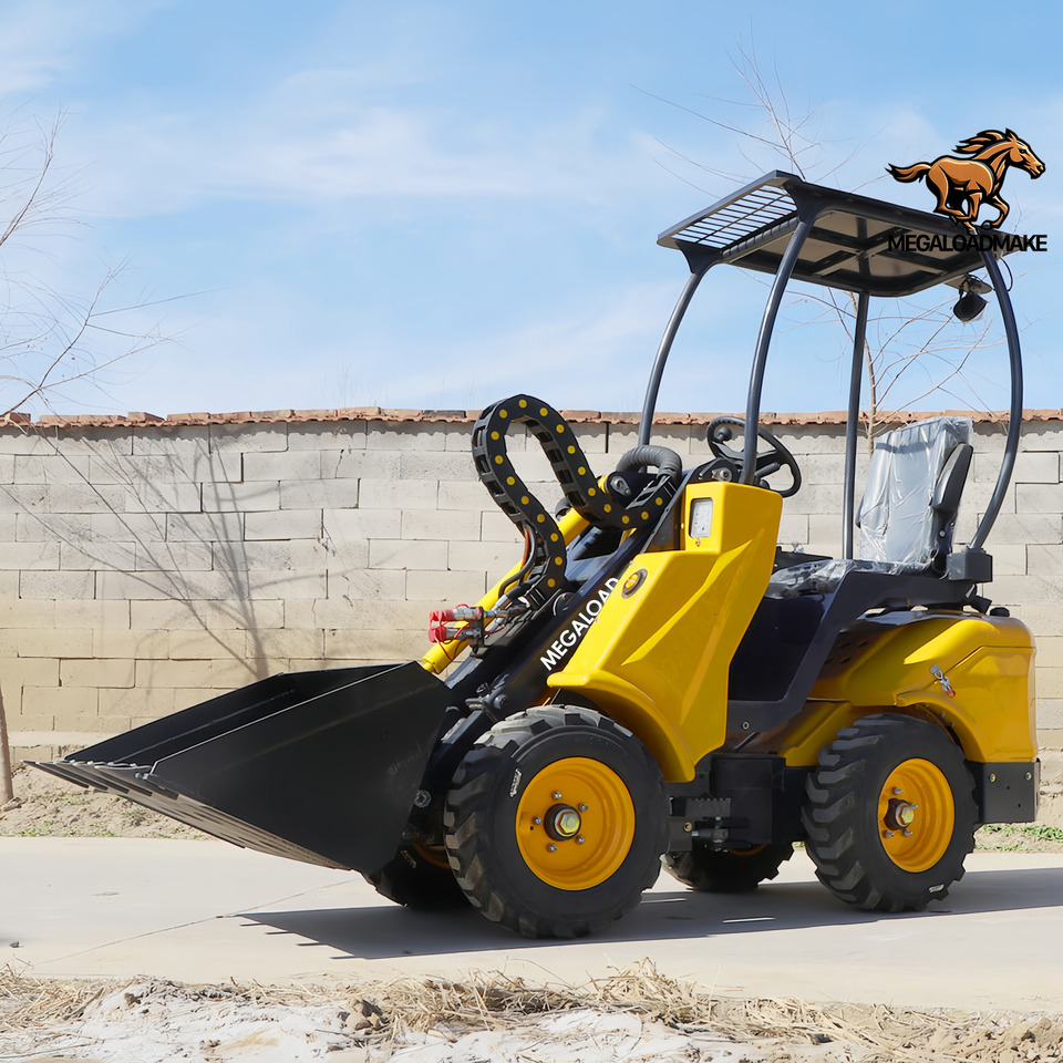 MEGALOAD AK625 Mini Wheel Loader Compact Size Articulated Diesel Kubota Engine P AK625 - Pá carregadora de rodas: foto 2 MEGALOAD AK625 Mini Wheel Loader Compact Size Articulated Diesel Kubota Engine P AK625 - Pá carregadora de rodas: foto 2