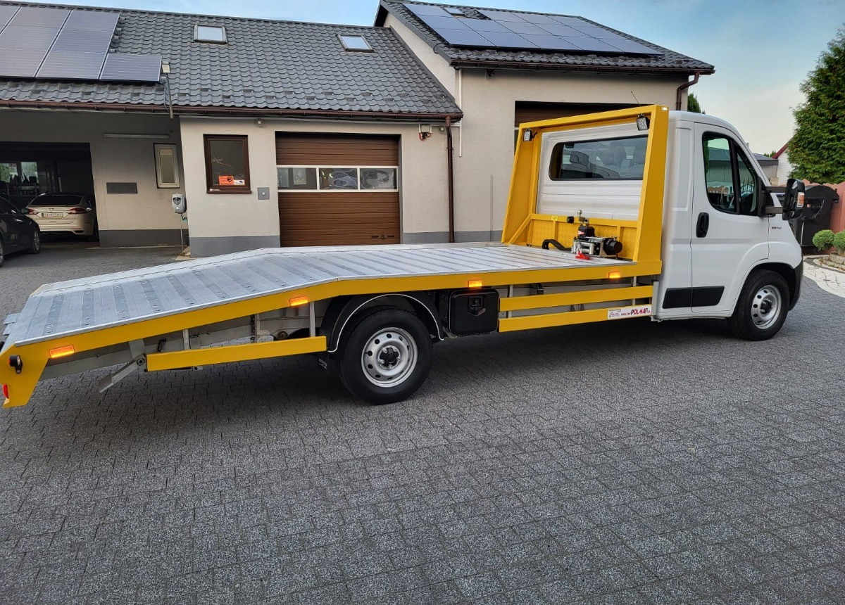 Caminhão reboque Fiat Ducato  Autolaweta Polmar Autom jak Nowe: foto 11