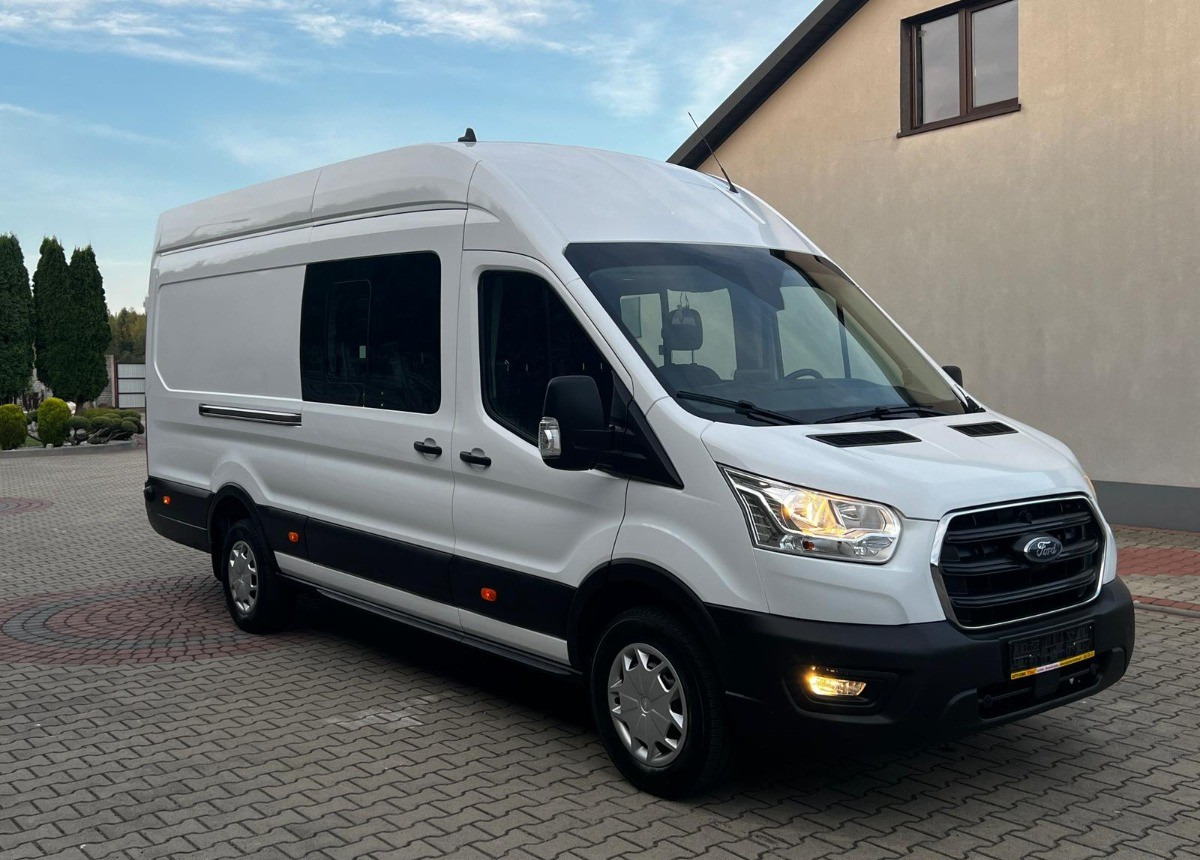 Ford Tramsit Max Doka 6- osobowy Stan jak Nowy Maxi Salon Polska - Carrinha cabine dupla: foto 3 Ford Tramsit Max Doka 6- osobowy Stan jak Nowy Maxi Salon Polska - Carrinha cabine dupla: foto 3