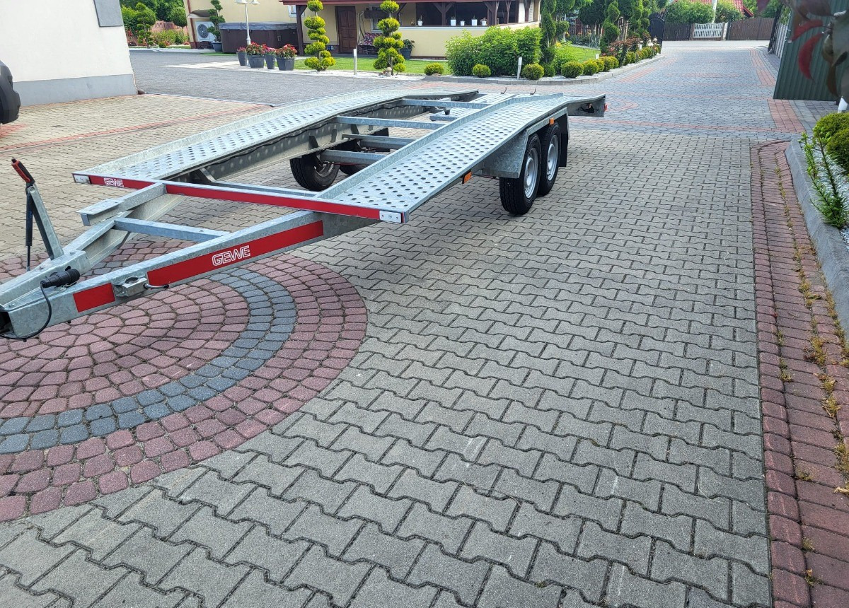 GEWE DMC 270kg długa 5m nowa nie używana Dmc Stan Idealny nowy - Reboque transporte de veículos: foto 3 GEWE DMC 270kg długa 5m nowa nie używana Dmc Stan Idealny nowy - Reboque transporte de veículos: foto 3